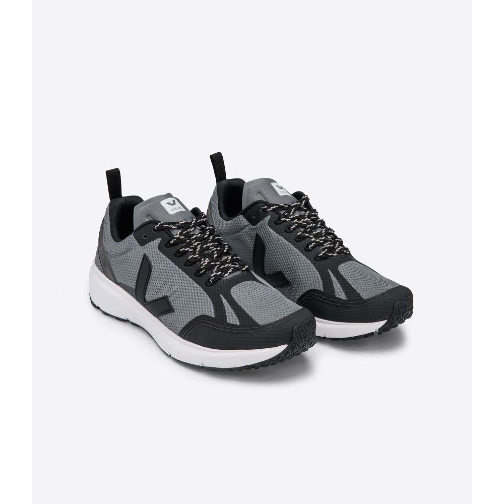 Veja CONDOR 2 ALVEOMESH Women's Shoes Black/Grey | NZ 489KOR